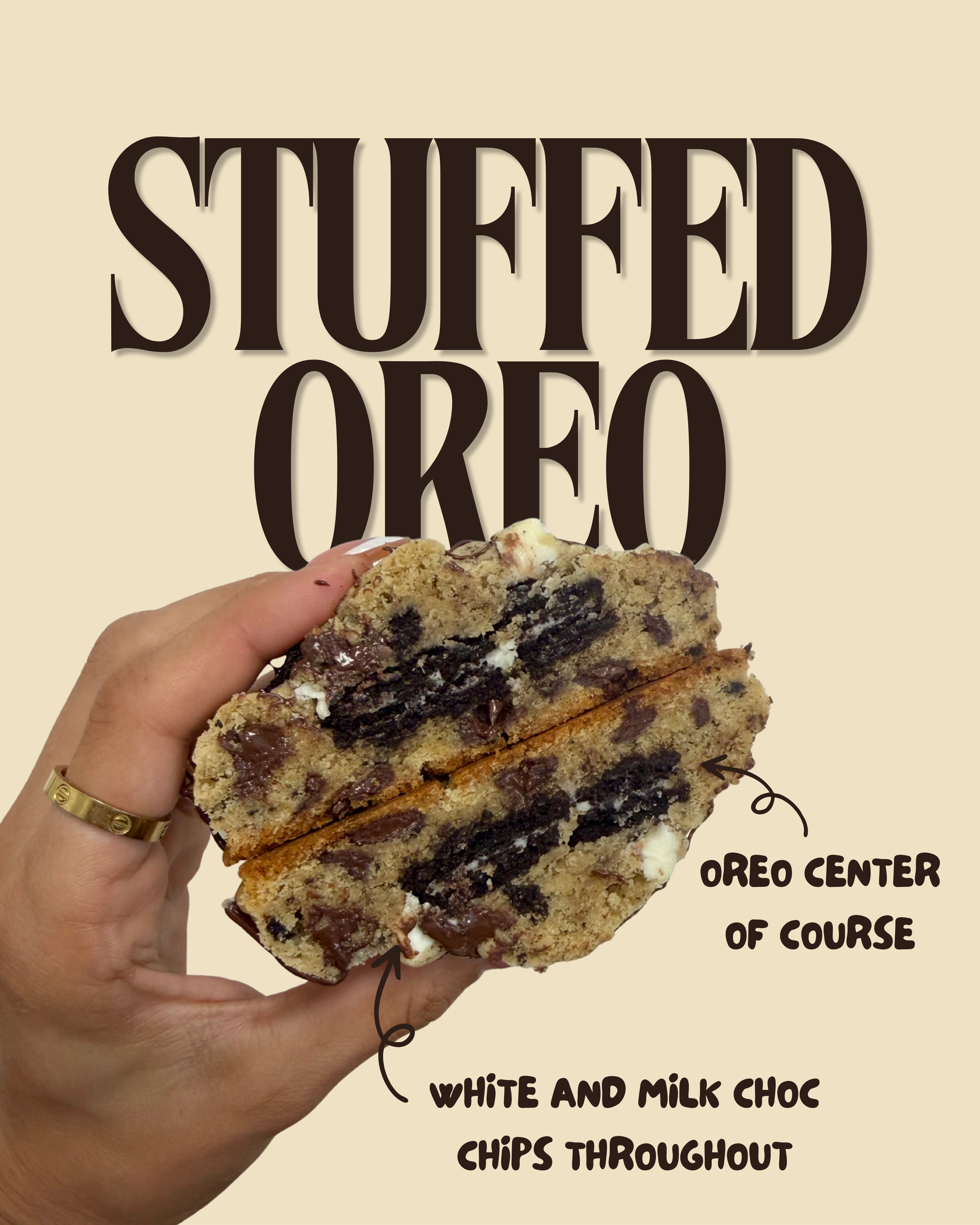 Stuffed Oreo Cookie